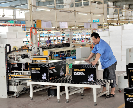 Packaging line